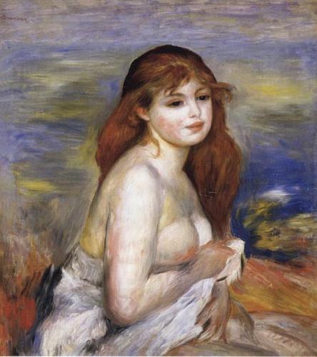Pierre Renoir After the Bath(Little Bather) China oil painting art